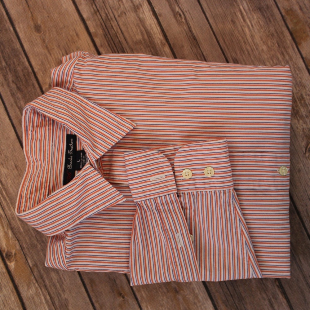 Brooks Brothers Black Label Lg L/S Dress Shirt - Picture 6 of 6